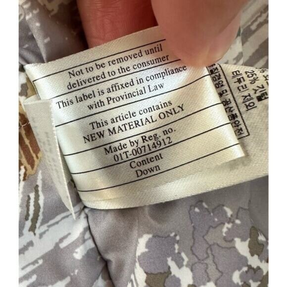 Patagonia Down Filled Puffer Vest Size Small Women’s Green Zip/Snap Front - Picture 5 of 8